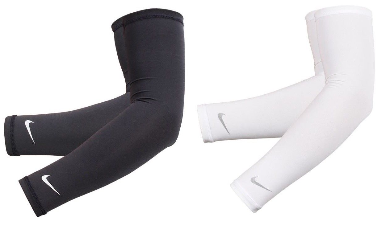 Nike Lightweight UV Protection Arm Sleeves White